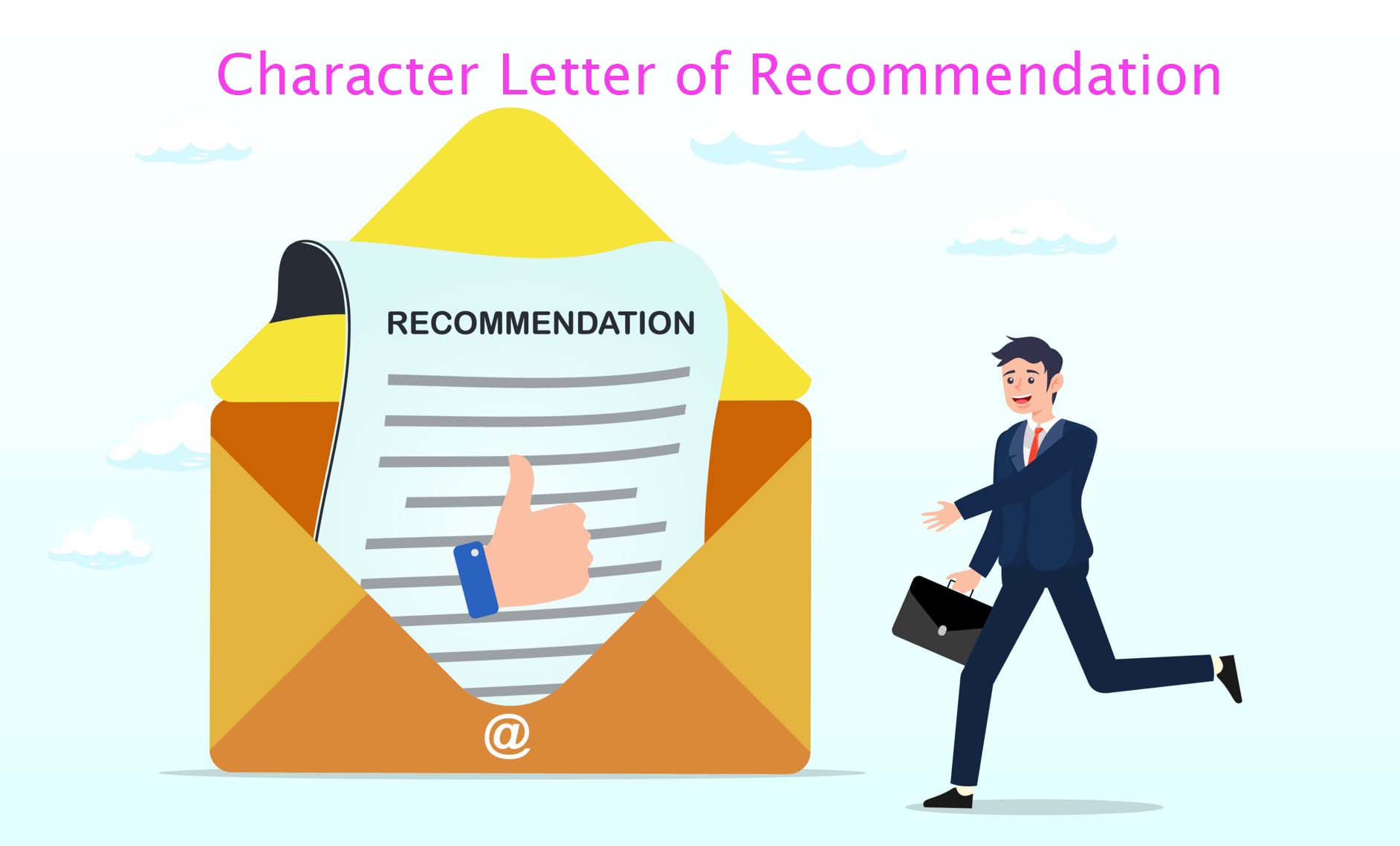 Sample Character Reference Letter Of Recommendation Template 
