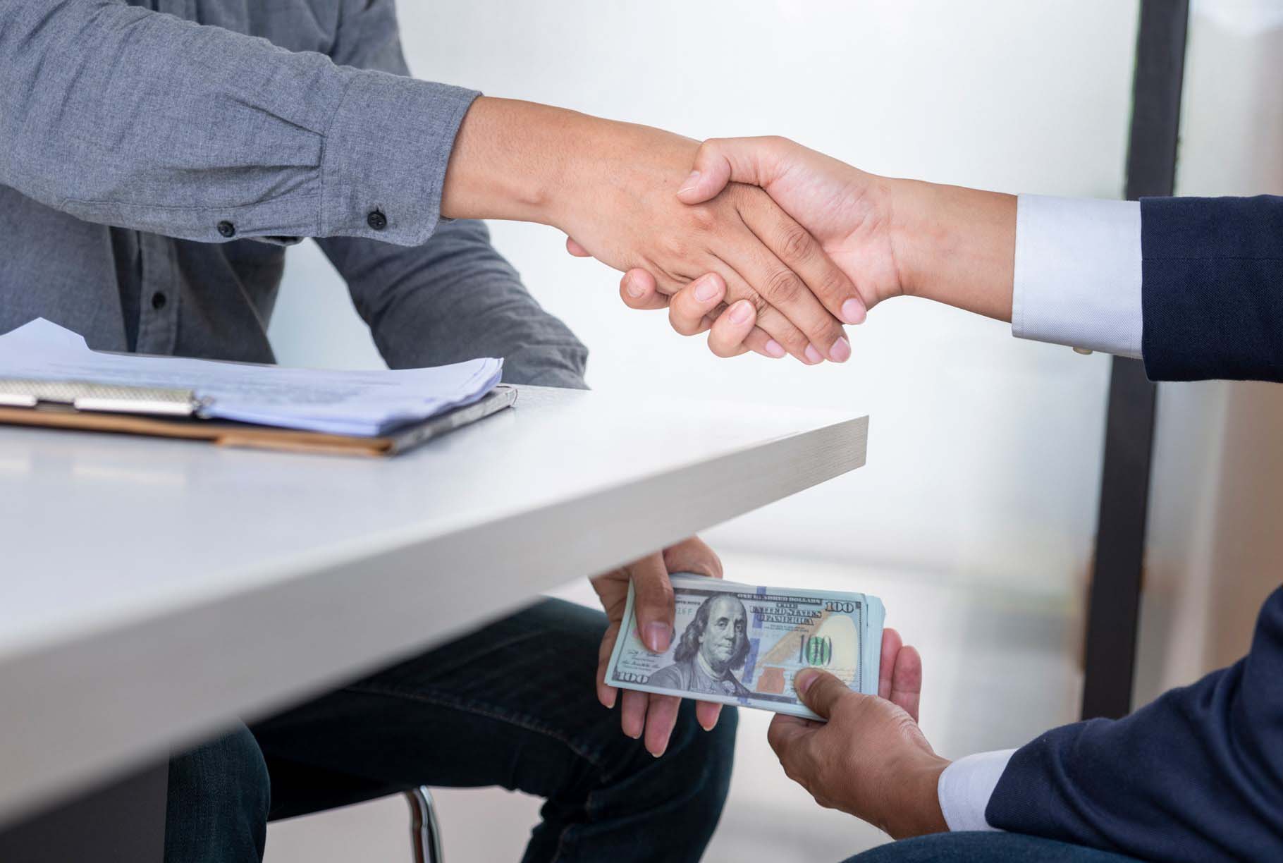 What happens if employers get caught working under the table