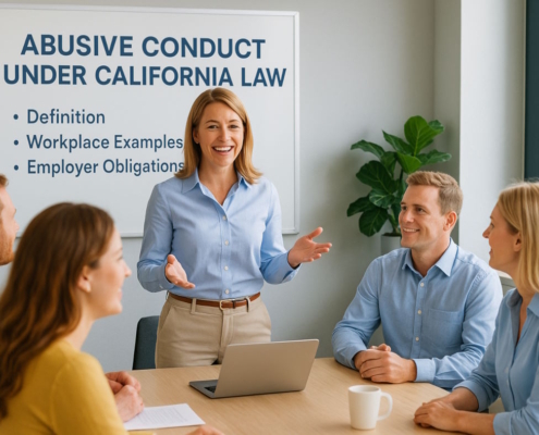 Abusive Conduct Under California Law- Definition, Workplace Examples, and Employer Obligations