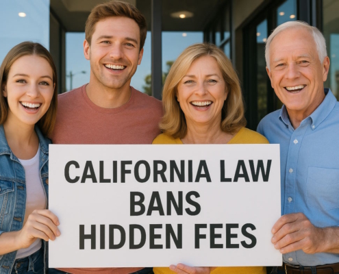 SB 478 California Law Bans Hidden Fees in Advertising