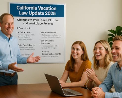 California Vacation Law Update 2025 Changes to Paid Leave, PFL Use, and Workplace Policies