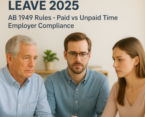 CA Bereavement Leave 2025 - AB 1949 Rules, Paid vs Unpaid Time, and Employer Compliance