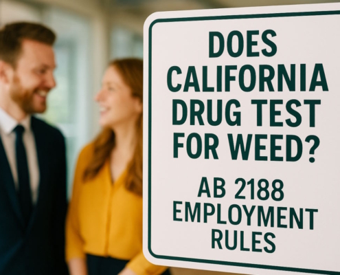 Does California Drug Test for Weed - AB 2188 Employment Rules