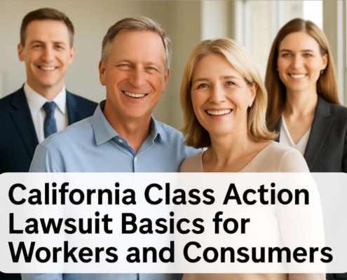 California Class Action Lawsuit Basics for Workers and Consumers