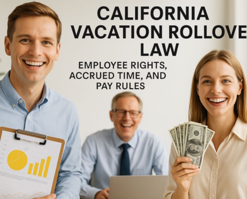 California Vacation Rollover Law - Employee Rights, Accrued Time, and Pay Rules