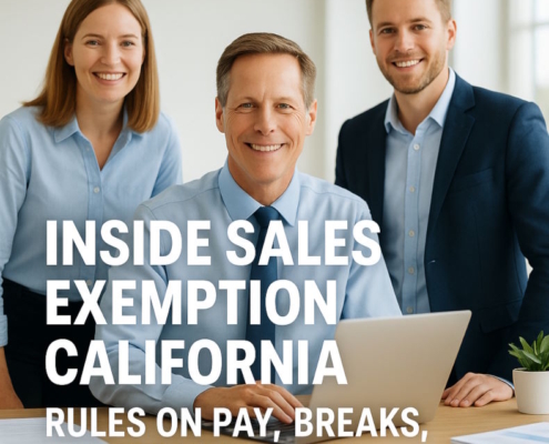 Inside Sales Exemption California - Rules on Pay, Breaks, and Commissions