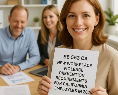 SB 553 CA - New Workplace Violence Prevention Requirements for California Employers in 2025