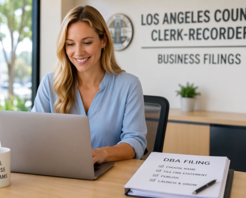 How to file a DBA in Los Angeles