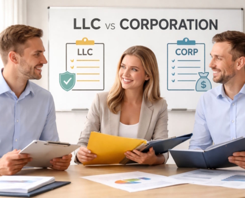 LLC versus Corporation- Key Differences, Tax Impacts, Ownership Structures, and Management Considerations